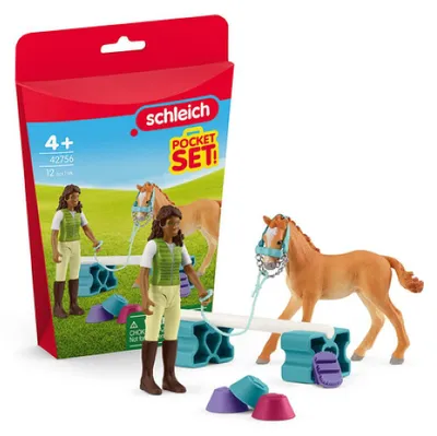 Produktbild von schleich HORSE CLUB Trainingsset für Fohlen, Tier, Horses, Pocket Sets, 5 Jahr(e), Mehrfarbig