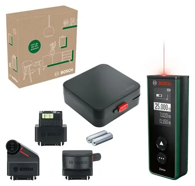 Produktbild von Digitaler Laser-Entfernungsmesser Zamo Set, eCommerce-Karton