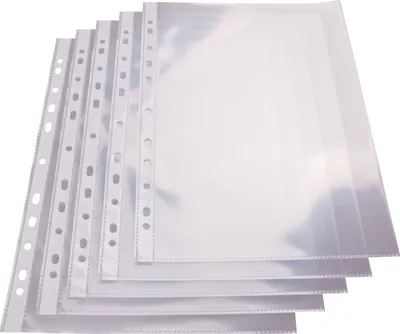 Produktbild von DONAU 1772950G050-00 Prospekthülle A4 50µm 50 Stück transparent