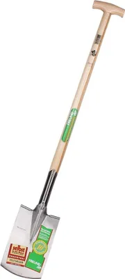 Immagine prodotto di Vanga da giardiniere FREUND VICTORIA 69102 - con pedata - 28,5 x 18 cm - con manico a T in frassino laccato 85 cm; 1190502