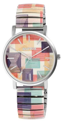 Produktbild von Damenuhr Edelstahl Colorful Edition Colorful Edition, Mineralglas