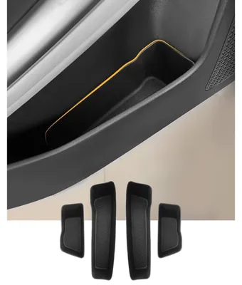 Immagine prodotto di Contenitore portaoggetti per maniglia della porta, confezione da 4 pezzi, compatibile con BYD Atto 2 2025, realizzato in TPE