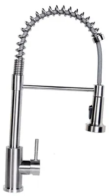 Produktbild von Lendo Online Küchenarmatur mit Brause Edelstahl Silber
