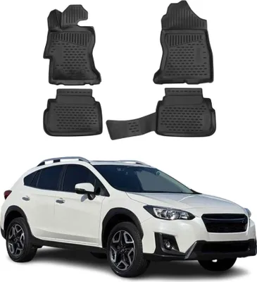 Immagine prodotto di 2017-2021 Tappetini Subaru XV TPE Nero 4 pezzi