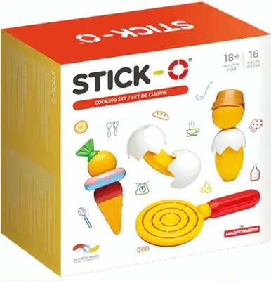 Image de kit magnétique cuisine 16 pièces multicolore