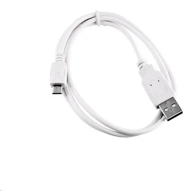 Immagine prodotto di Cavo C-TECH USB 2.0 AM/Micro, 1 m, bianco