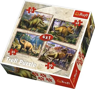Produktbild von Trefl 34249, 35 Stück(e), Dinosaurier, 4 Jahr(e)
