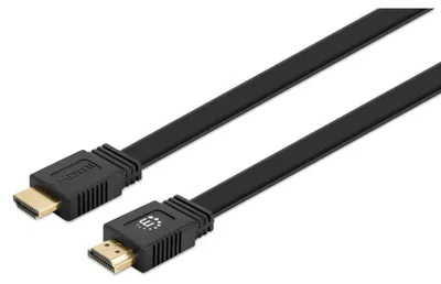 Zdjęcie produktu dla Manhattan 355636, 5 m, HDMI Typu A (Standard), HDMI Typu A (Standard), Kompatybilność 3D, Audio Return Channel (ARC), Czarny