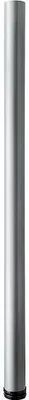 Produktbild von Hettich Möbelfuß 6,0 x 110 - 113 cm Aluminium-Optik - 1 Stück