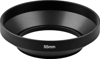 Produktbild von ayex Aluminium Weitwinkel-Gegenlichtblende 55mm Schraubgewinde