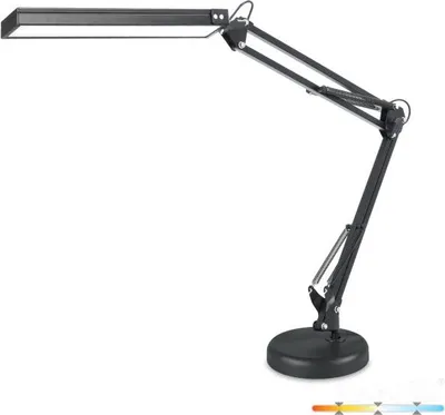 Image de Lampe de bureau LED TENUIX 14W 2 en 1 USB-A Dimmable Deux options de fixation Trois couleurs de lumière Bras réglable