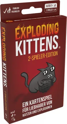 Produktbild von Exploding Kittens 2-Spieler-Edition (Einzelartikel)