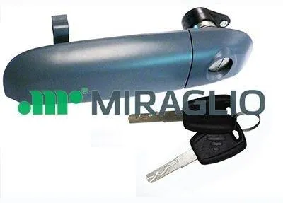 Produktbild von MIRAGLIO 80/642 Türgriff mit Schlüssel Vorne Links für FIAT Panda Schrägheck (312, 319)