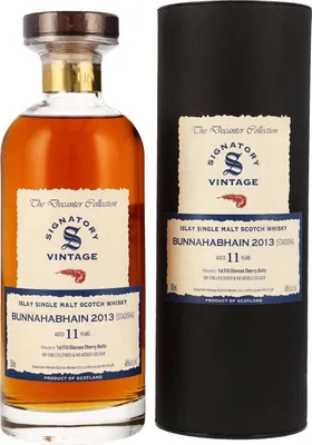 Produktbild von Bunnahabhain 11 Jahre - 2013/2024 - Staoisha - Signatory Vintage - Ibisco Decanter - Single Malt Scotch Whisky