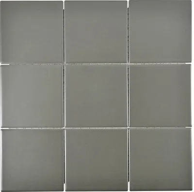Produktbild von Keramikmosaik CQ 115 30x30 cm grau matt