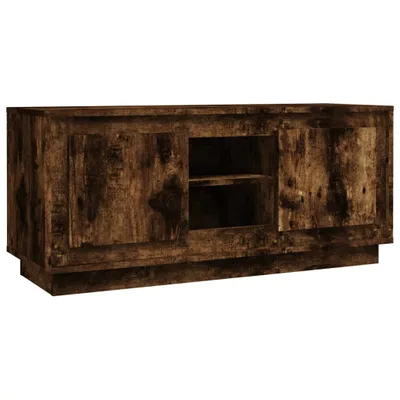 Obrázok produktu pre vidaXL TV skrinka údený dub 102x35x45 cm odvodený výrobok z dreva