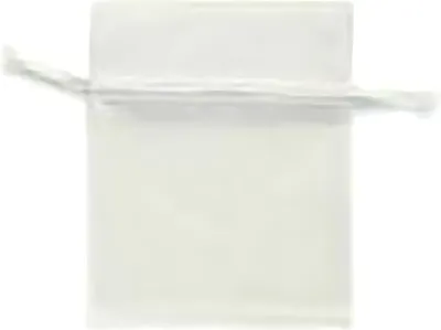 Produktbild von Glorex Organzasäckchen creme, 8 x 10 cm, 6 Stück