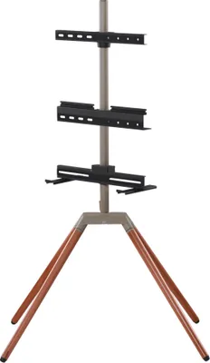 Produktbild von TV-Stativ Quadpod WM7475 Walnut/Gun Metal