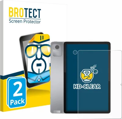 Produktbild von 2x Für Lenovo Tab M11 (Display+Kamera) Schutzfolie BROTECT Displayschutz Display Schutz Folie Klar Transparent