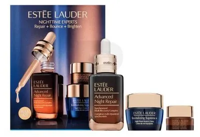 Obrázek produktu pro Estee Lauder Nighttime Experts sada pro péči o pleť Repair + Bounce + Brighten 30 ml + 15 ml + 15 ml