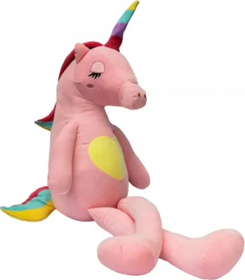 Produktbild von Gustaw Groß Einhorn FELIX (Rosa, 160cm) Plüsch Kuscheltier, Plüschelefant - XXL Einhorn Tier, Plüsch Mega Gross Einhorn Plüschtier Kinder, Baby,