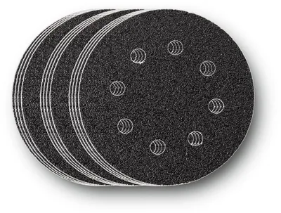 Produktbild von Fein Schleifblatt-Set,Zirkon Ø 115 mm,Korn 40,60,80,gelocht