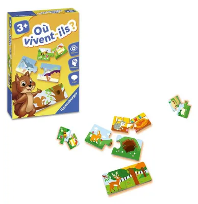 Produktbild von Ravensburger 24037, Tiere, 3 Jahr(e)