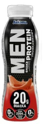 Zdjęcie produktu dla Men Shake białkowy truskawka 380g
