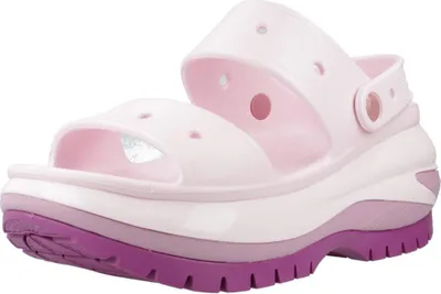 Image de Crocs Classic Mega Crush Sandal Couleur Rose