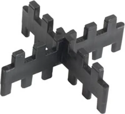 Immagine prodotto di KAIM Fugenkreuz 60x3x20mm 250 Stk. ein Schenkel abbrechbar, stapelbar