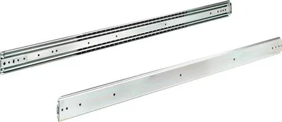 Produktbild von Schubladenschiene Schwerlastkugelvollauszug für Schubkastenlänge 1350 mm verzinkt 2 Stück