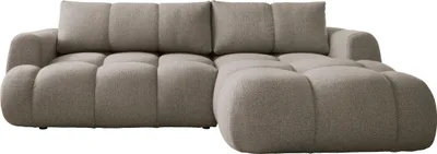 Produktbild von MIRJAN24 Ecksofa Mitto, Eckcouch mit Schlaffunktion und Bettkasten, L-Form, Ausziehautomatik DL (Farbe: Now Or Never 16, Seite: Rechts)