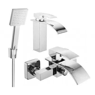 Obrázek produktu pro Mexen Aries R45 vanová sada, Chromovaná - 744803R45-00