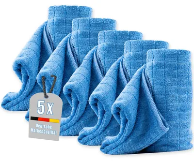 Produktbild von Küchentücher und Geschirrtücher 50 x 55 cm – Universal – Mikrofaser-Trockentuch, saugfähig und schnelltrocknend