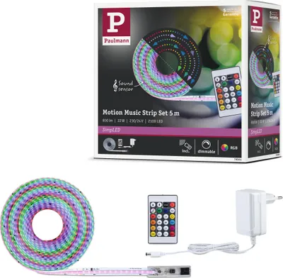 Zdjęcie produktu dla Kompletny zestaw taśmy LED RGBIC Paulmann SimpLED