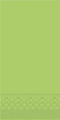 Produktbild von Tissue Serviette Kiwi, 33 x 33 cm, 1/8 Falz, 100 Stück - Mank
