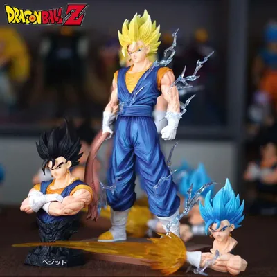 Produktbild von Dragon Ball Vegetto Actionfigur 32cm PVC Statue Sammelfigur Desktop Ornament Anime Spielzeug