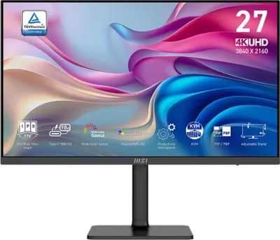 Image de MSI Monitor Modern MD272UPHG 27 LED/UHD/Flat/60Hz/Black