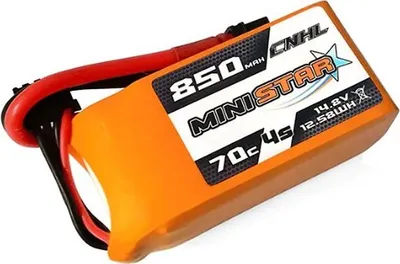 Produktbild von CNHL LiPo Akku MiniStar 850mAh 14.8V 70C 4S XT30U Plug