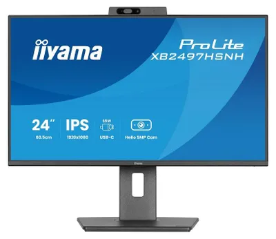 Produktbild von iiyama ProLite XB2497HSNH-B1, 60,5 cm (23.8"), 1920 x 1080 Pixel, Full HD, LED, Schwarz