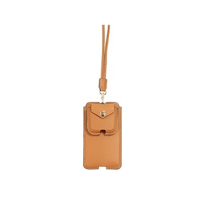 Immagine prodotto di ESPRIT Pelle borsa per cellulare Brooke Phone Bag Rust Brown marrone