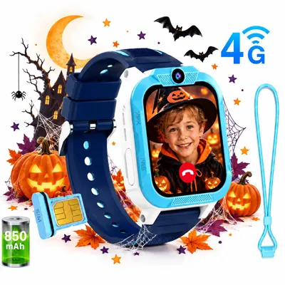Immagine prodotto di Blackview Z40 PRO: Smartwatch per bambini da 1,85 pollici con funzione "Tocca per connetterti con gli amici", ideale come regalo. Funzionalità: contapassi, GPS, batteria da 850mAh, pulsante SOS, 4G, modalità scuola senza giochi,  IP68