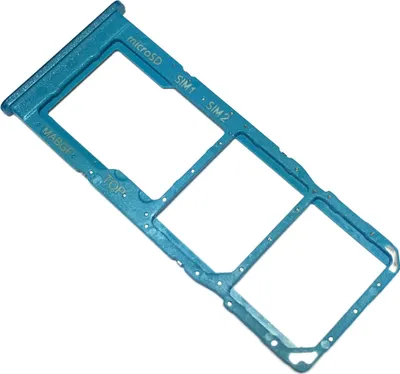 Produktbild von Dual Simkartenhalter und micro-SD Speicherkartenfach für Samsung Galaxy M12, Original Ersatzteil, Grün