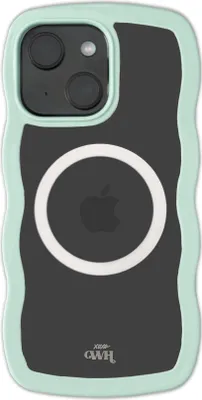 Produktbild von Wavy Hülle MagSafe Mint  - Kompatibel mit iPhone 14