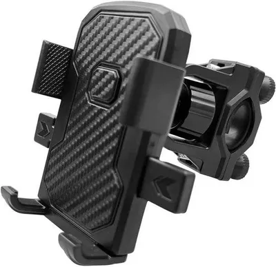 Produktbild von Telefonhalter Motorrad - Fahrradhalter - Navigationsunterstützung - 360 Grad Runable - 4.7-7.0 Zoll - Schwarz
