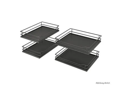 Zdjęcie produktu dla Zestaw koszy VS COR Fold Premea, element do przechowywania, do korpusu 900 mm, chrom