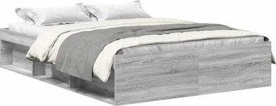 Obrázek produktu pro vidaXL Postel Grey Sonoma 140x200 cm