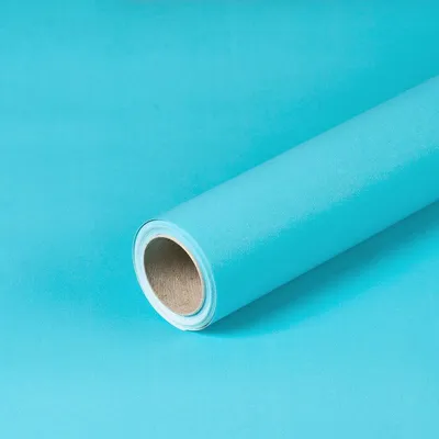 Produktbild von Geschenkpapier Cyan, einfarbig, Jubiläumspapier, 0,70 x 10 m