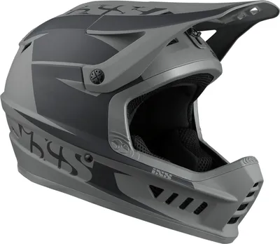 Produktbild von IXS XACT Evo Downhill Helm Farbe: Schwarz/Grau, Grösse: L/XL (60-62)