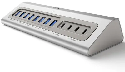 Zdjęcie produktu dla Aktywny hub USB-C z zasilaniem – 15 w 1, 100W PD, 10 Gbps